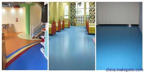 幼兒園專用pvc地板防滑河北正藍塑膠地板