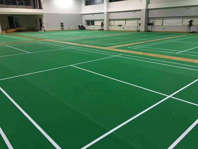 運(yùn)動(dòng)塑膠地板,羽毛球場(chǎng)地板膠